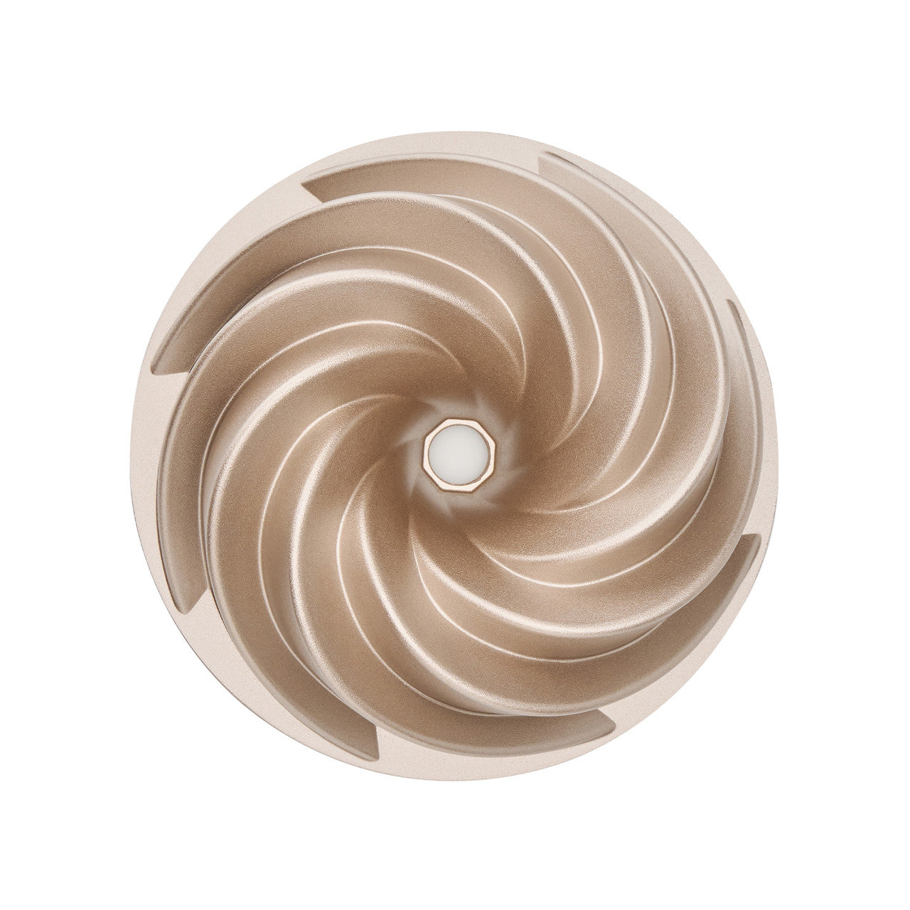 Bakemaster Marissa Fluted Ring Cake Pan 24 x 24 x 9cm - Champagne image 3