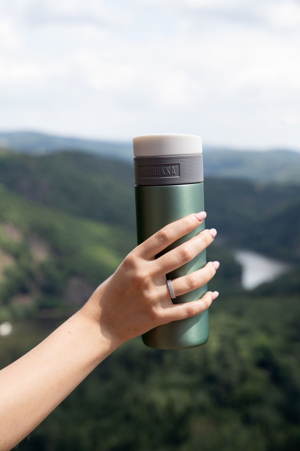 Kambukka Etna 3-in-1 Snapclean® 500ml Travel Mug Forest Shade image 8