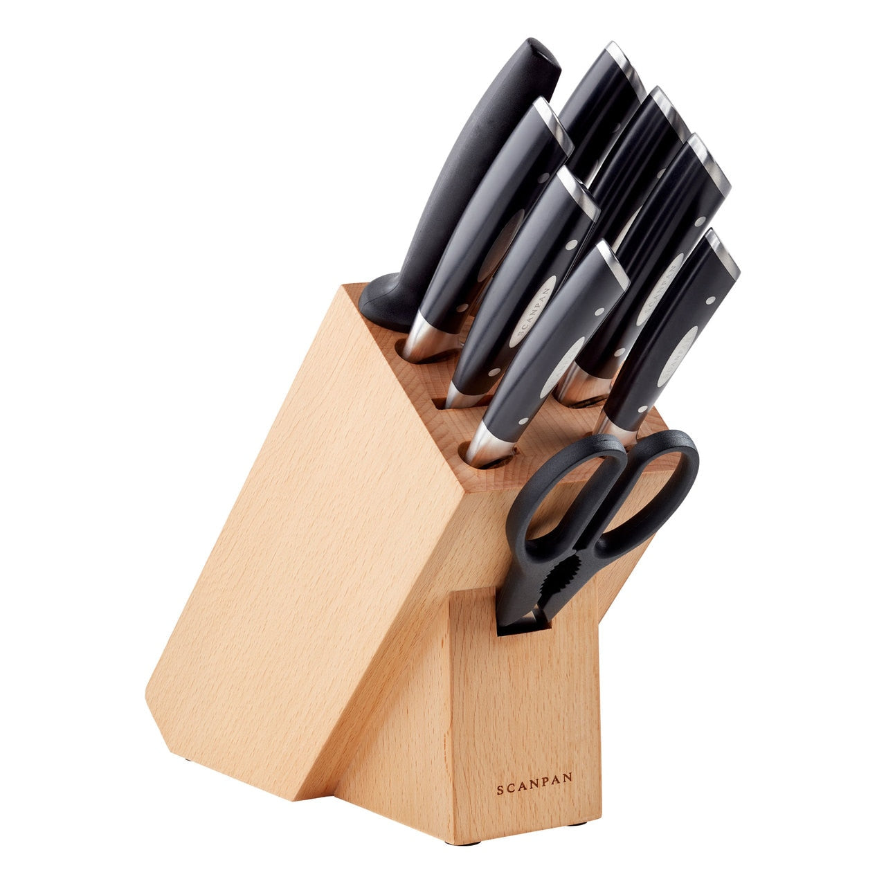 Scanpan Classic 10 Piece Knife Block Set image 0