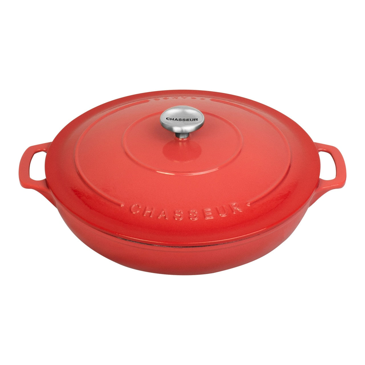Chasseur Round Casserole 30cm/2.5L Coral image 0