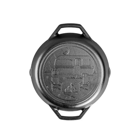 Lodge Wanderlust Dual Handled Skillet Camper 26cm x 5cm image 0