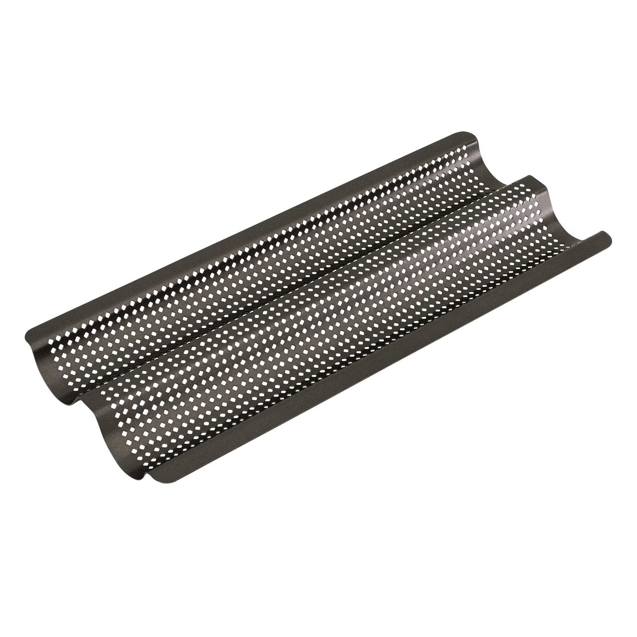 Bakemaster Perfect Crust Baguette Tray, 39 X 16 X 2.5Cm - Non-Stick image 0