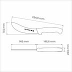 Tramontina Professional Master Black Bloodletting Knife 6", 15cm image 2