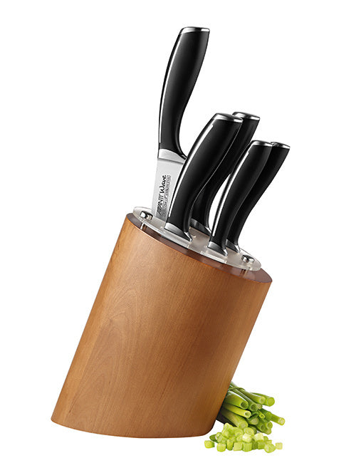 Avanti 6 Piece Wave Birchwood Knife Block image 0