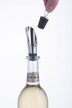 BarCraft Stainless Steel Wine Pourer with Stopper image 5