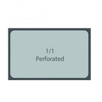 Chef Inox Perforated Gastronorm Pan 1/1 100mm image 0