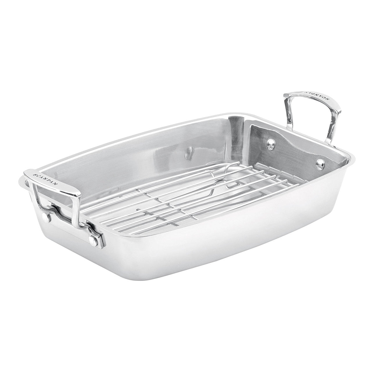 Scanpan Impact 44 X 26 X 11Cm Roaster With Rack image 0