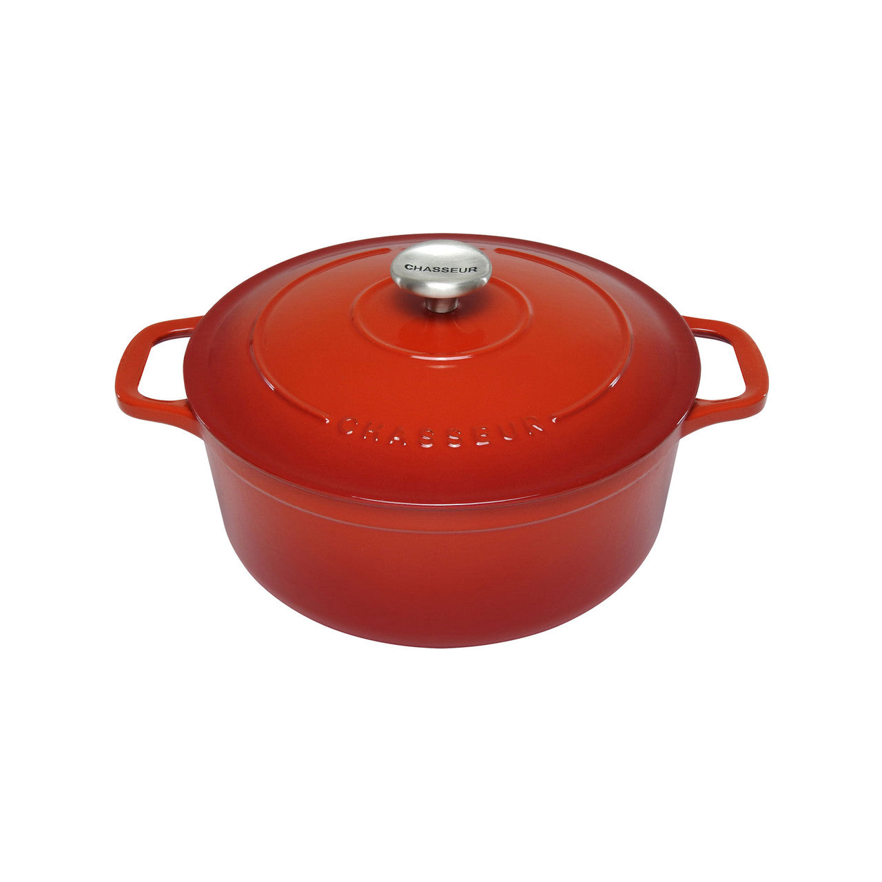 CHASSEUR ROUND FRENCH OVEN INFERNO RED image 0