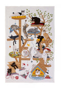 Ulster Weavers Cotton Tea Towel Moggie Mayhem image 0