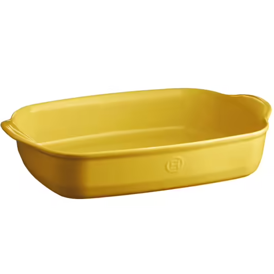 Emile Henry Ultime Rectangular Baker 42cm Provence Yellow image 0