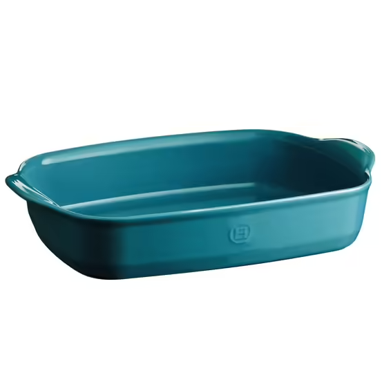 Emile Henry Ultime Rectangular Baker 42cm Mediterranean Blue image 0