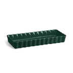 Emile Henry Slim Rectangular Tart Dish - Cedar