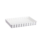 Emile Henry Deep Rectangular Tart Dish - Flour