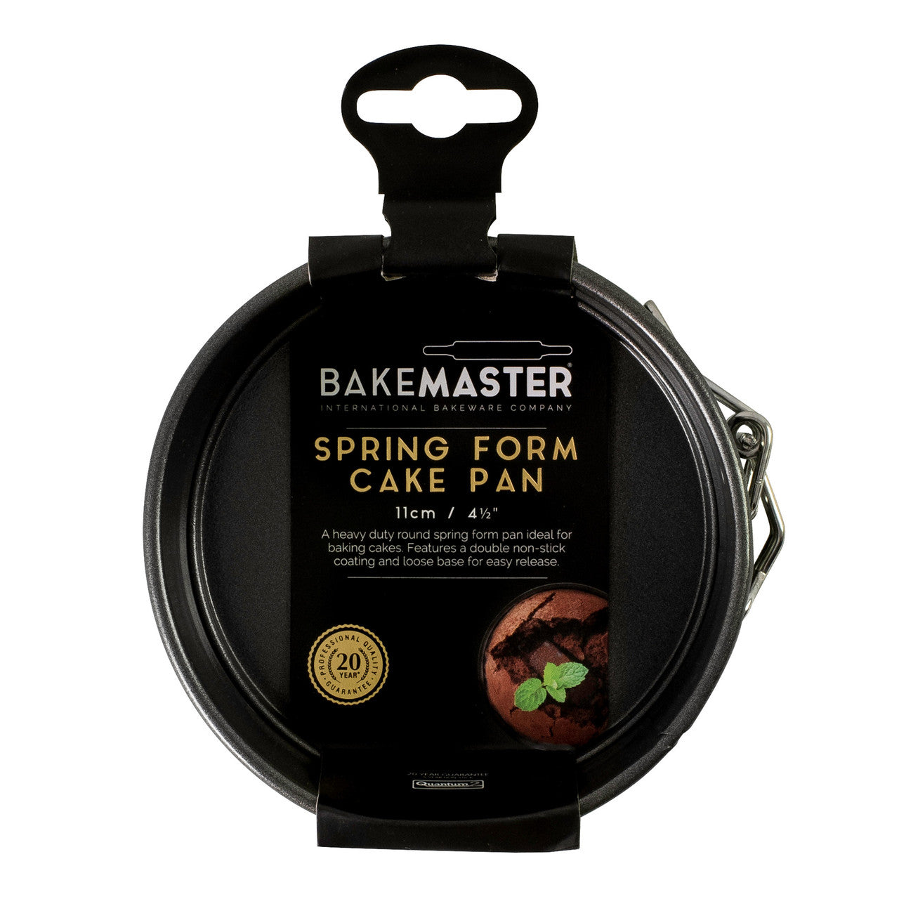 Bakemaster Springform Rnd Cake Pan 11? x 3.5cm - Non-stick image 2