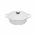 Chasseur Oval French Oven 27cm/4L Brilliant White image 0