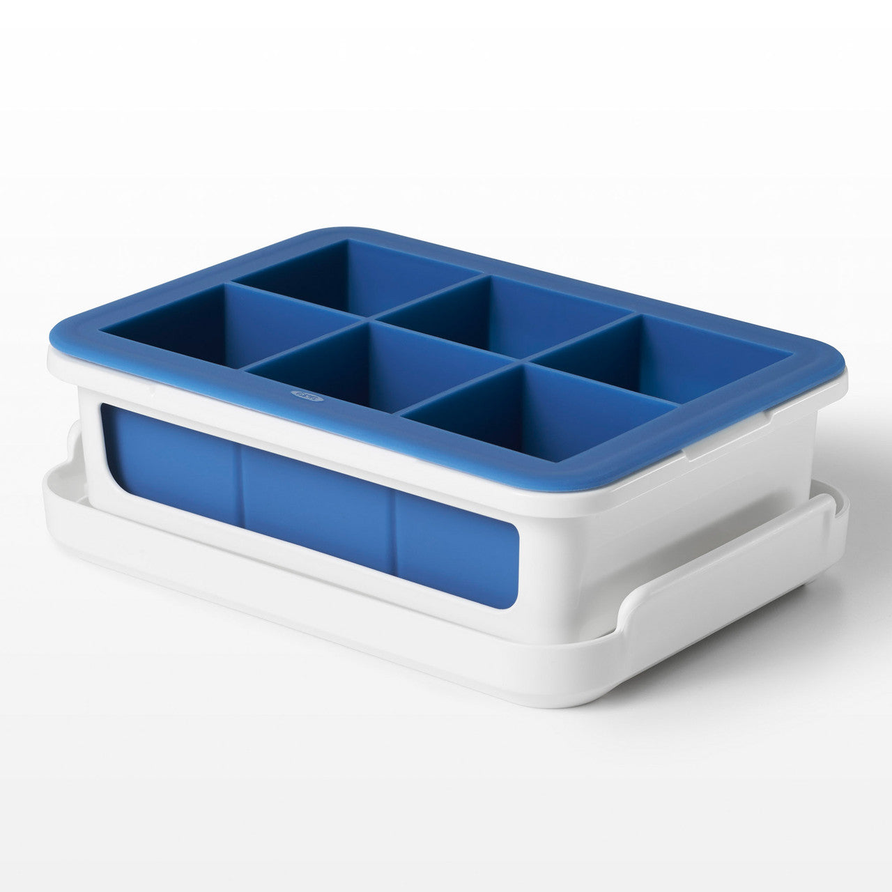 OXO Good Grips Covered Silicone Ice Cube Tray ? Large Cubes image 0