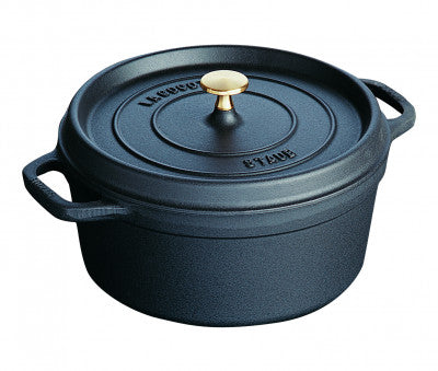 Staub Round Cocotte - 26cm Black image 0
