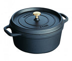 Staub Round Cocotte - 26cm Black image 0