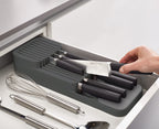 Joseph Joseph Duo In-drawer Knife Tray (Grey) image 2