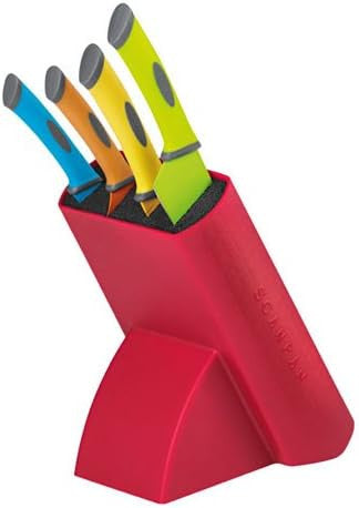 Scanpan Spectrum Vegetable Knife 10cm - Red image 0