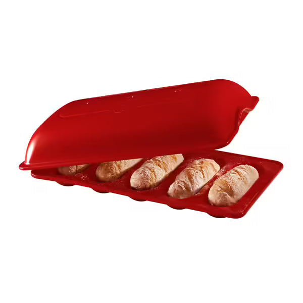 Emile Henry Mini-Baguette Baker Burgundy image 0