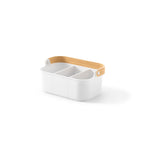 Umbra Bellwood Storage Bin - Medium - White/Natural image 5