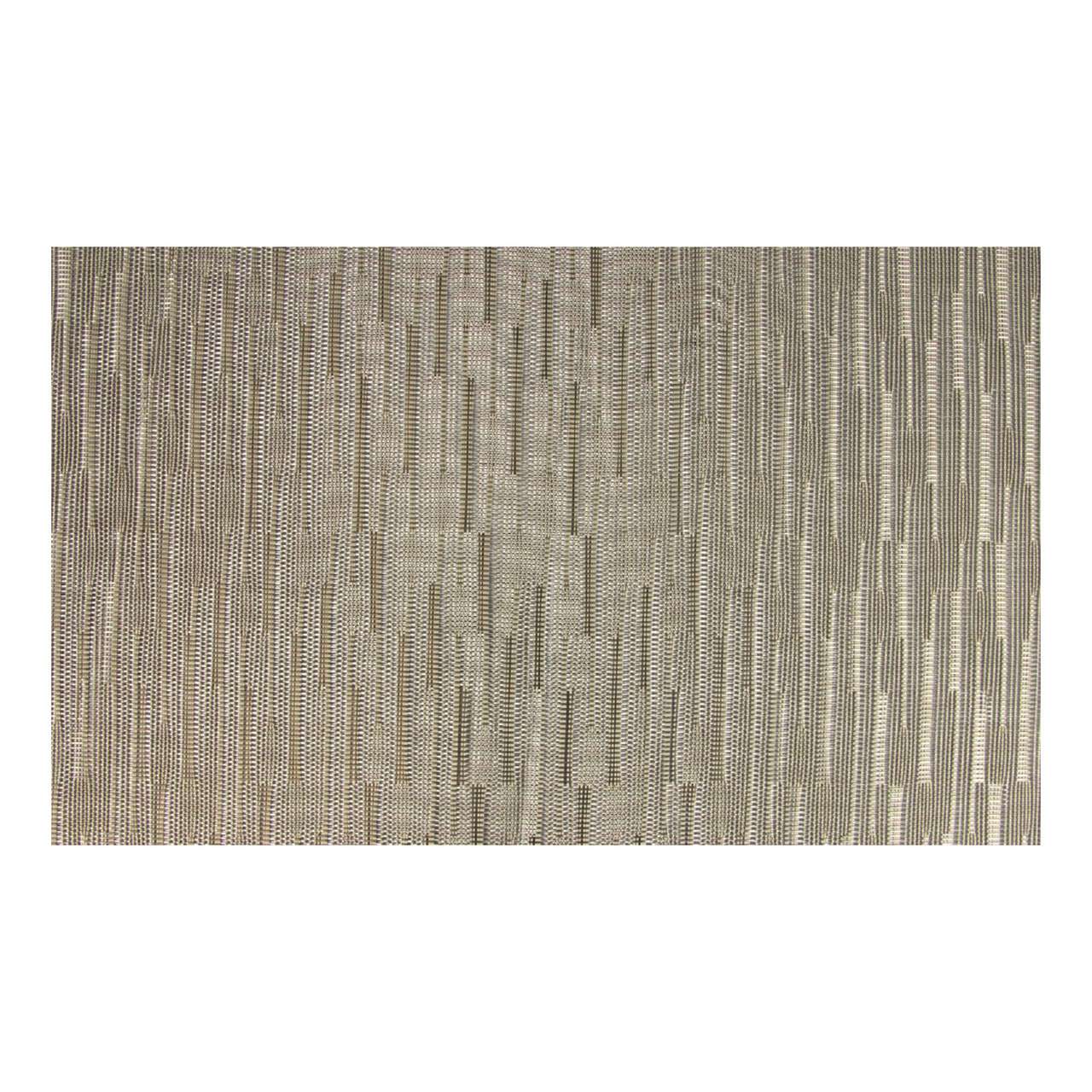 Wilkie Brothers Bamboo Weave Placemat 12 Piece Set - Silver image 0