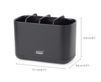 Joseph Joseph Easystore Large Toothbrush Caddy - Black image 1