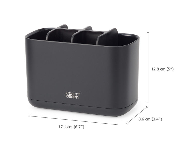 Joseph Joseph Easystore Large Toothbrush Caddy - Black image 1