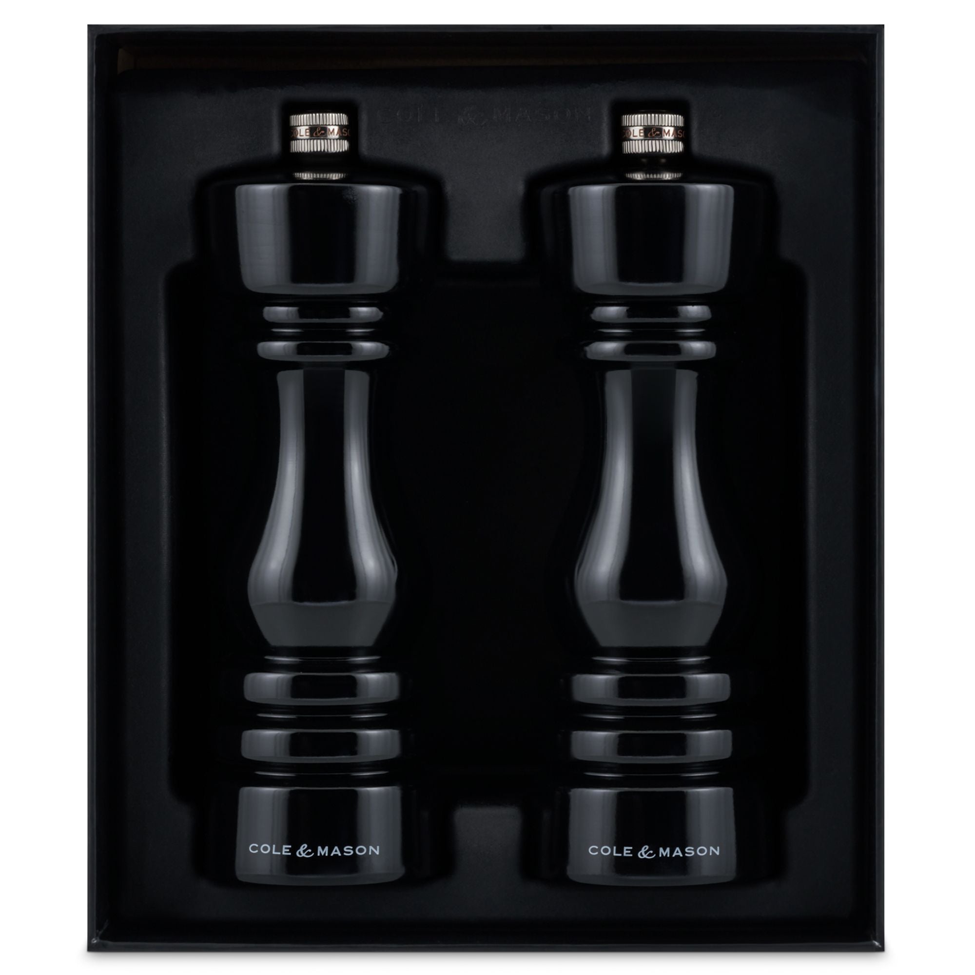 Cole & Mason London Mills Black Gloss Gift Set - 18cm image 2