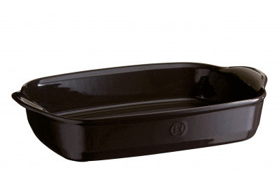 Emile Henry Ultime Rectangular Baker 42cm Charcoal image 0