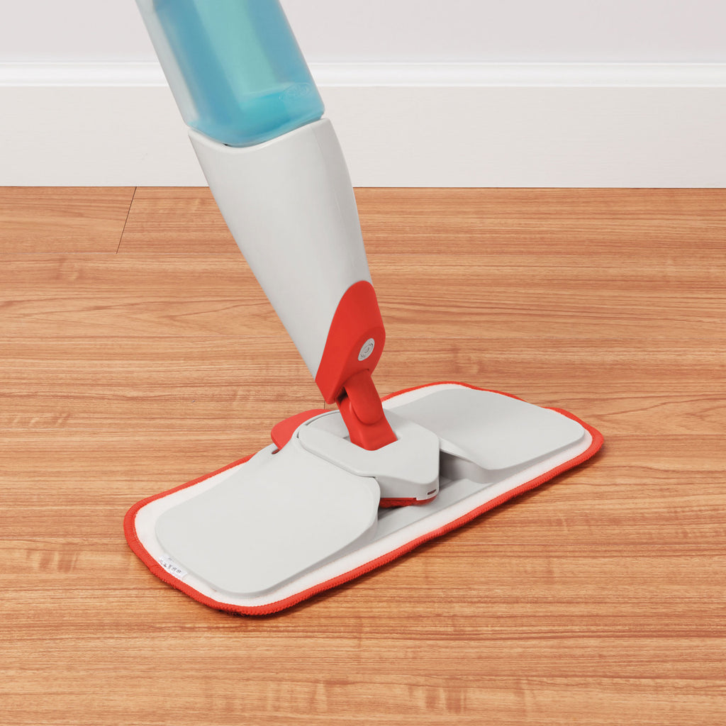 OXO Good Grips Microfiber Spray Mop with Slide-Out Scrubber image 1