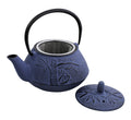 Avanti Bamboo Cast Iron Teapot, Navy/Bronze 800Ml image 0