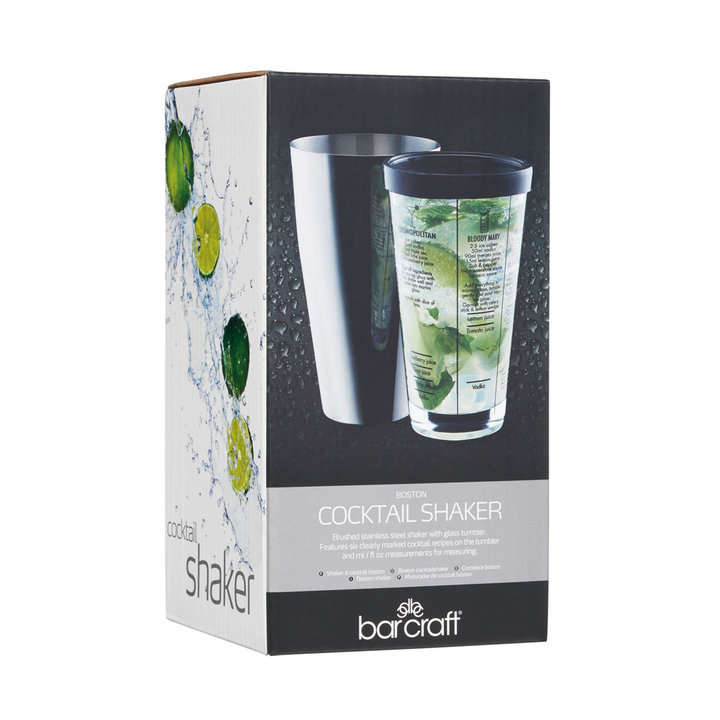 BarCraft Boston 400ml Cocktail Shaker image 1