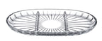 Pasabahce Elegant Divided Oval Plate 28x16.5cm image 0