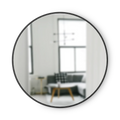 Umbra Hub Decorative Round Wall Mirror 37"(94cm) image 0