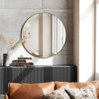Umbra Hubba Wall Mirror - Brass image 1