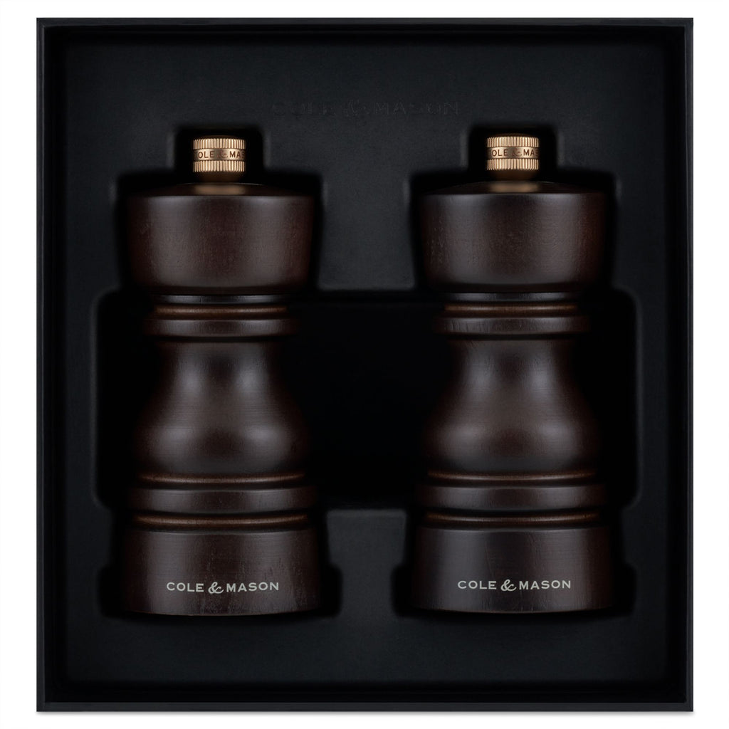 Cole & Mason London Mills Chocolate Wood Gift Set - 13cm image 1