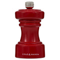 Cole & Mason Hoxton Red Gloss Salt Mill 104mm image 0