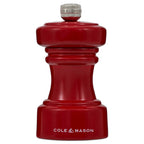 Cole & Mason Hoxton Red Gloss Salt Mill 104mm image 0