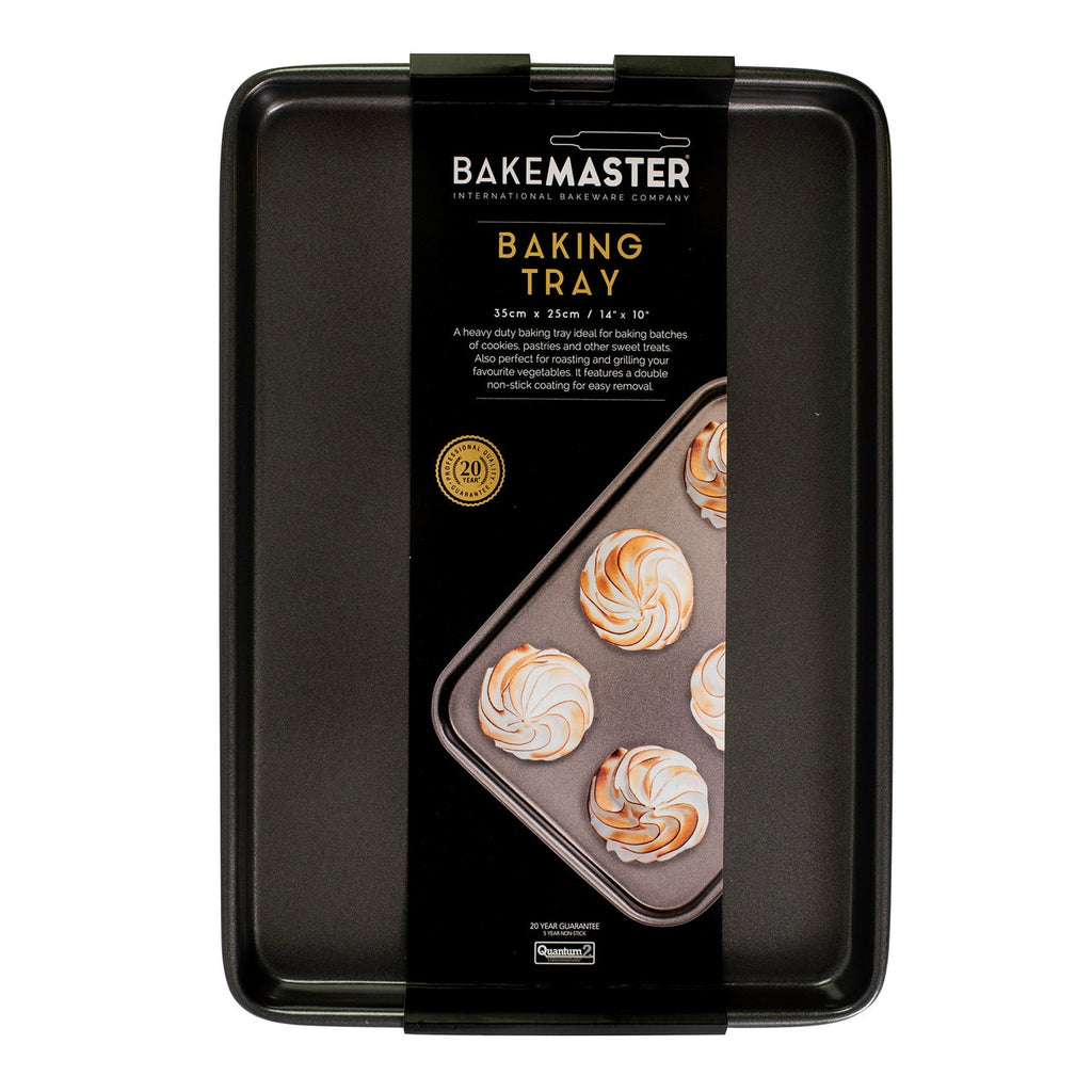 Bakemaster Baking Tray, 35 X 25 X 1.3Cm - Non-Stick image 2
