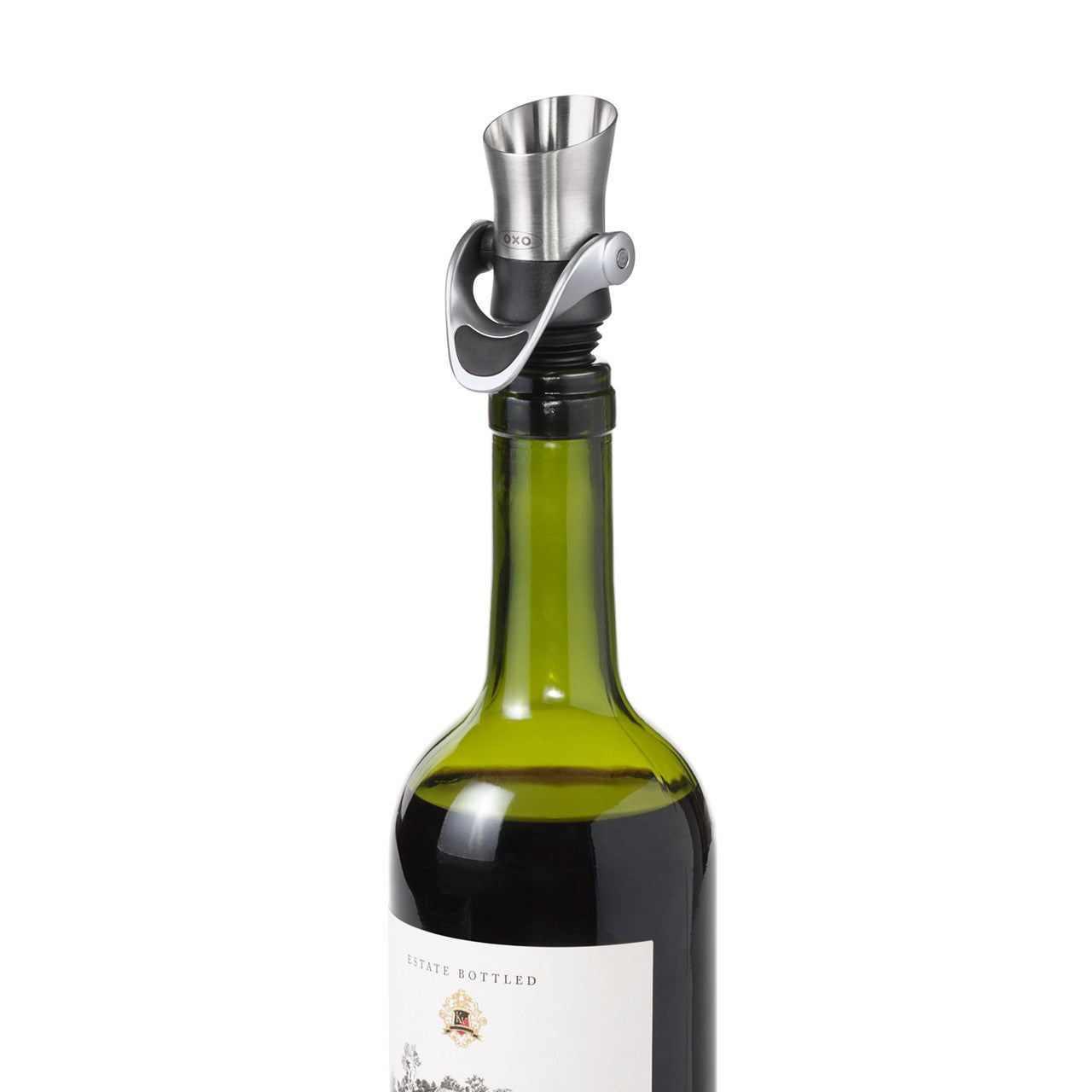 OXO Good Grips Steel Wine Stopper & Pourer image 4