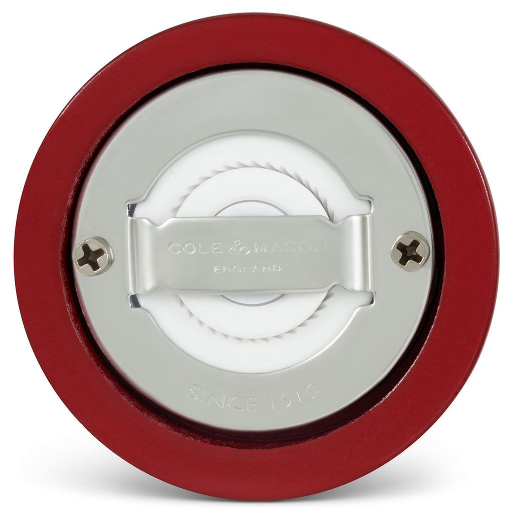 Cole & Mason Hoxton Red Gloss Salt Mill 104mm image 3