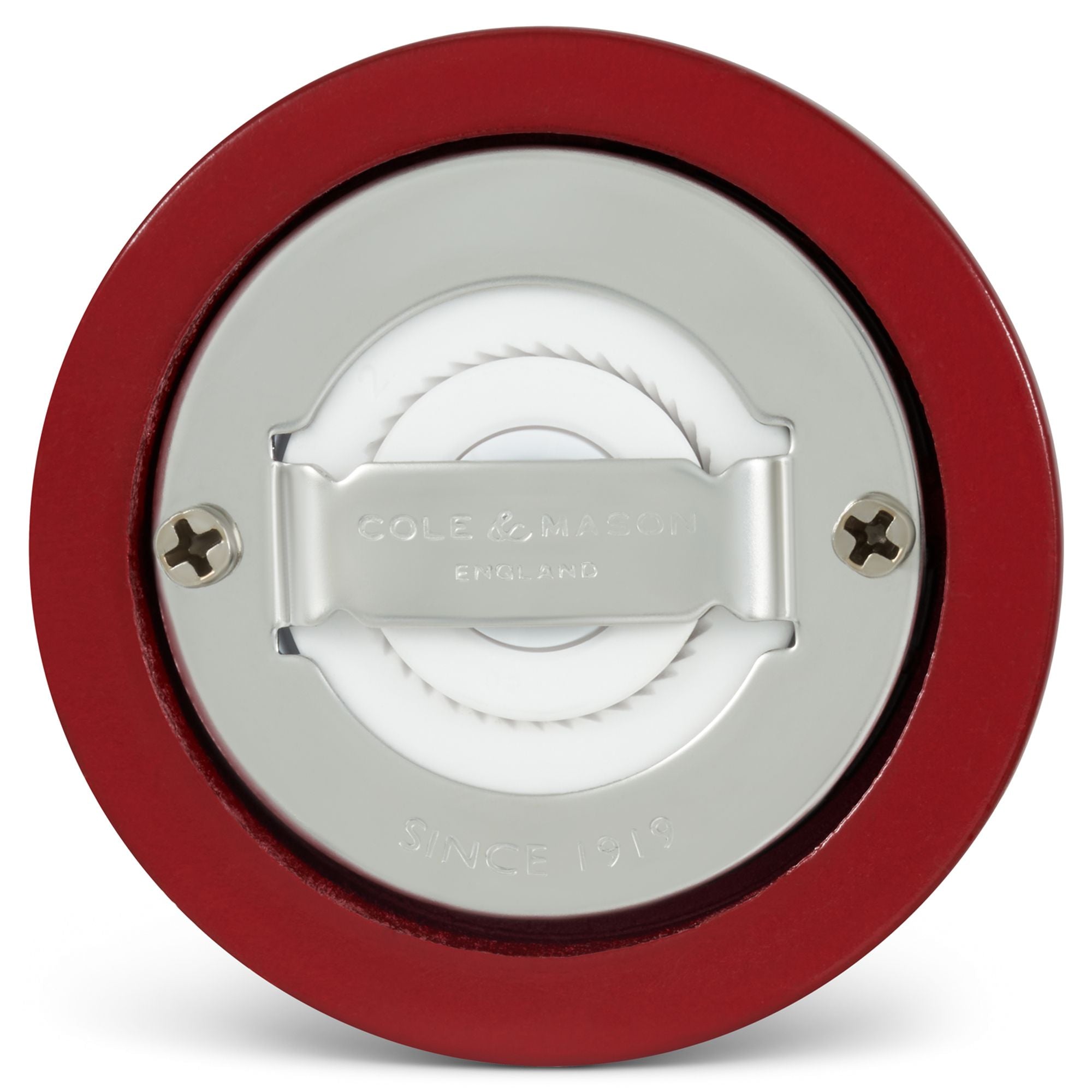 Cole & Mason Hoxton Red Gloss Salt Mill 104mm image 3