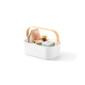 Umbra Bellwood Storage Bin - Medium - White/Natural image 0
