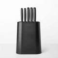 Brabantia Knife Block Plus Knives Tasty+ - Dark Grey image 0