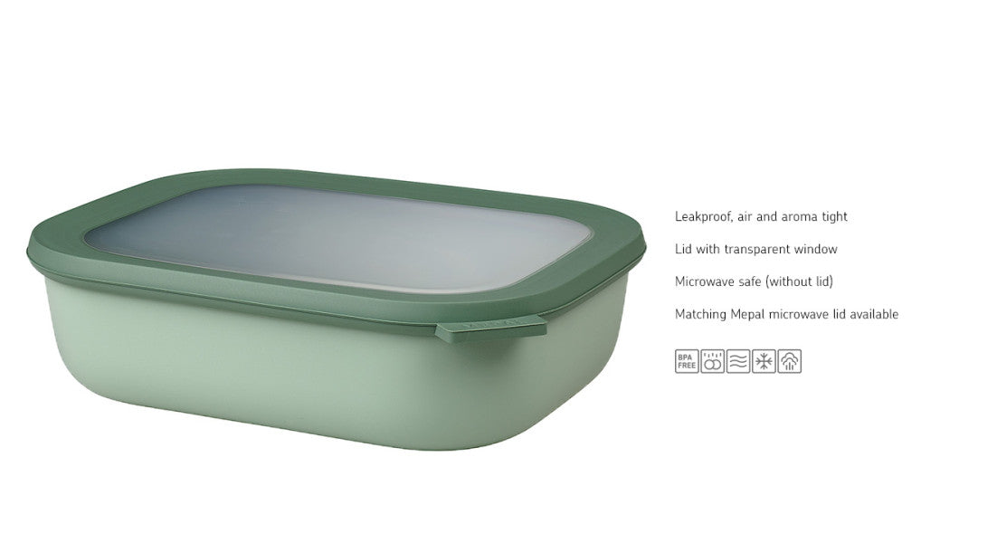 Cirqula Rectangle 2000ml Nordic Sage image 3