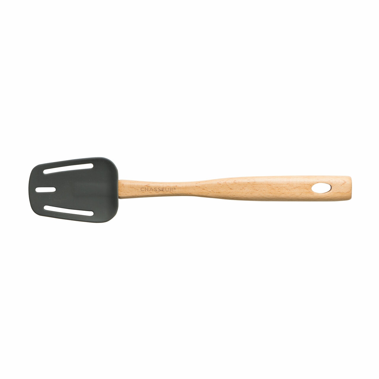 Chasseur Slotted Spoon - Caviar image 0