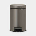 Brabantia Newicon Pedal Bin 3 Litre - Platinum image 0
