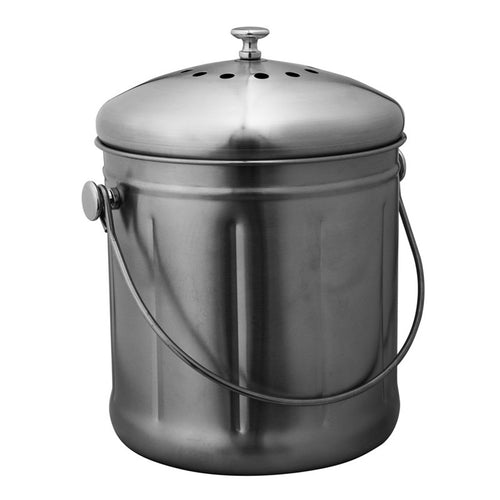 Avanti Compost Bin - 10L - Stainless Steel image 0
